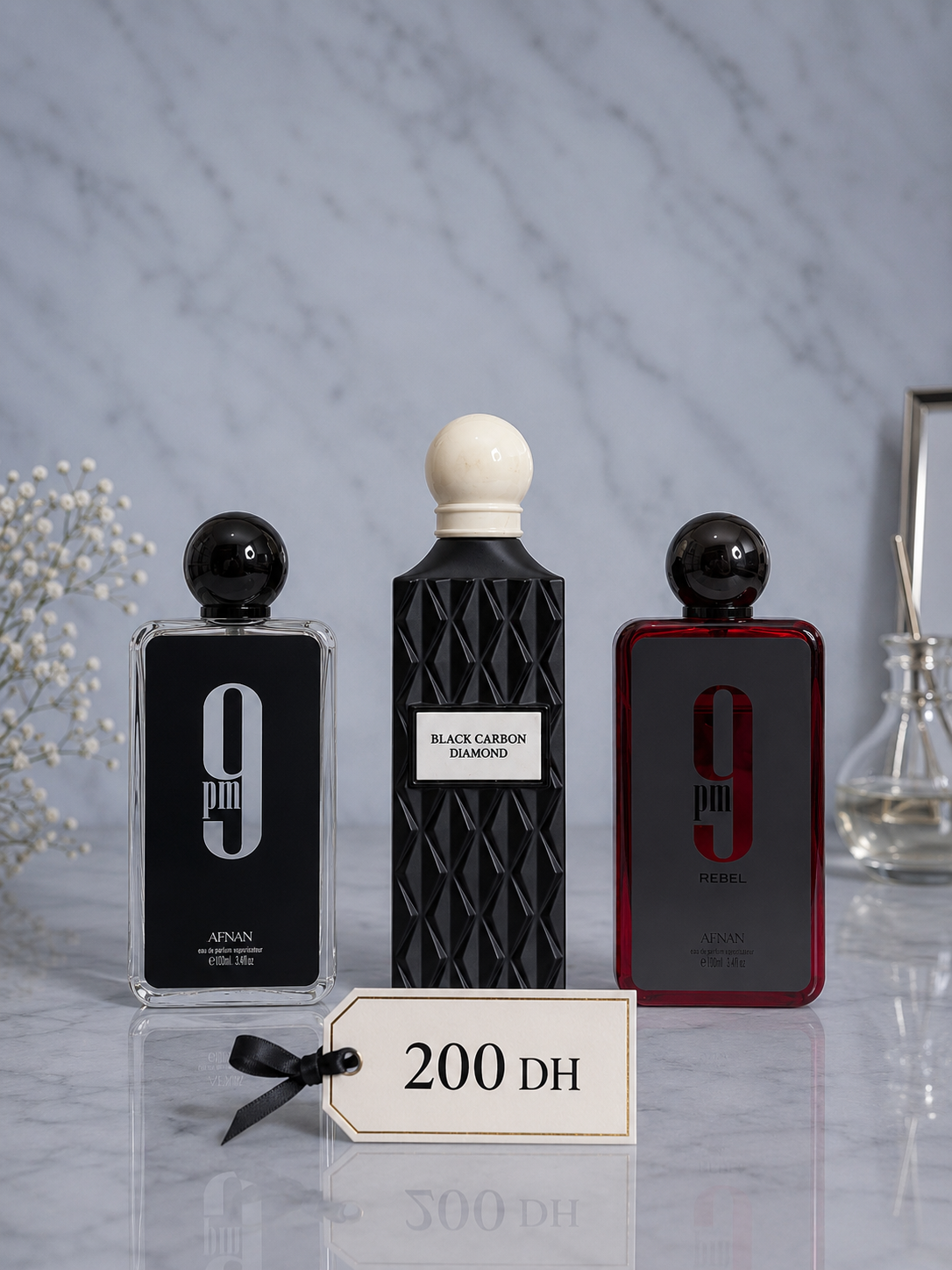 9 PM + 9 PM REBEL + BLACK CARBON DIAMOND